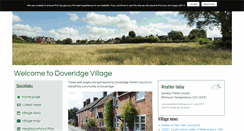 Desktop Screenshot of doveridge-village.org